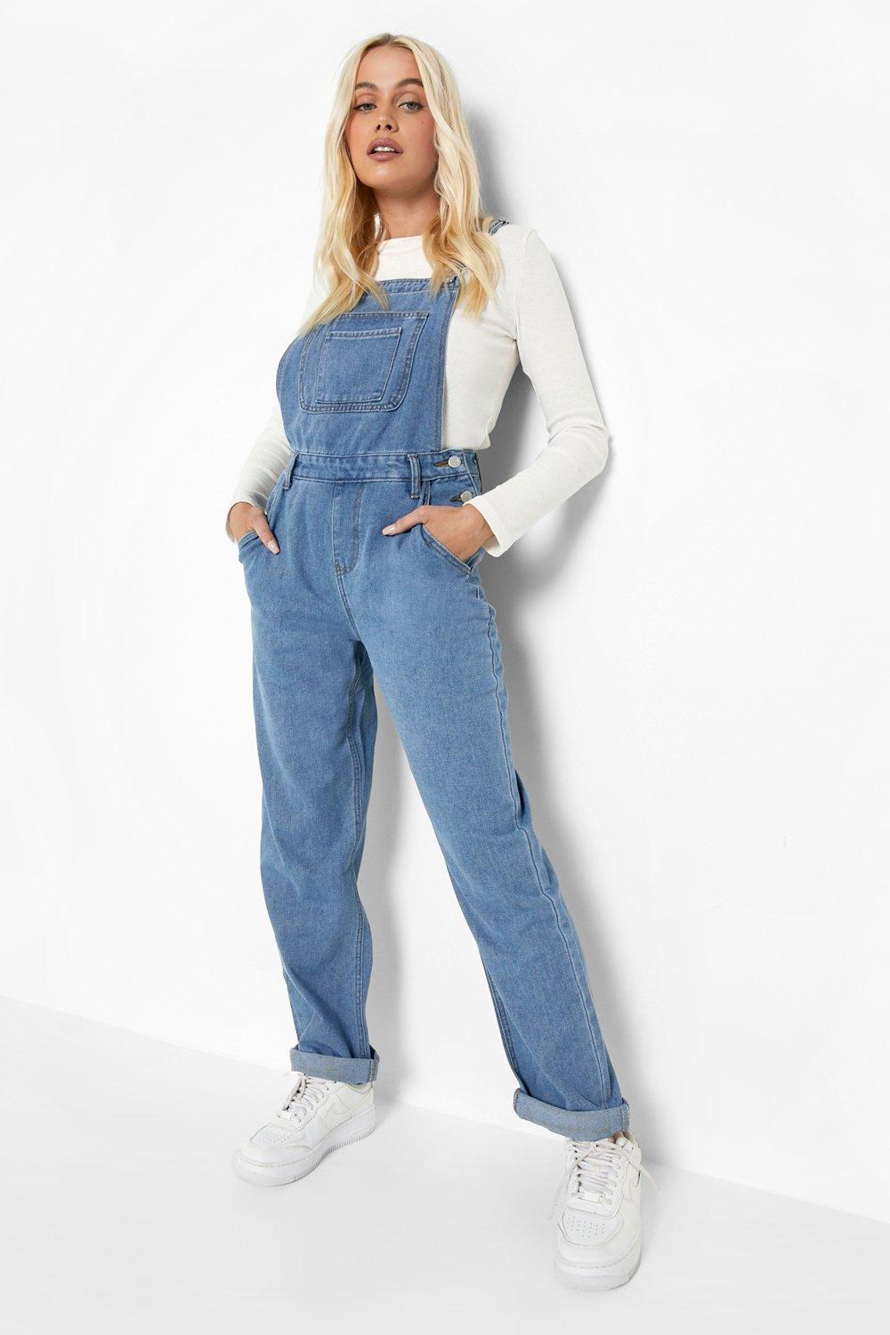 Boyfriend on sale jeans overalls